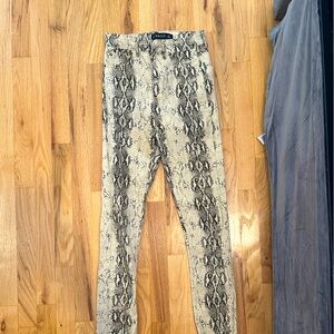 Lioness snakeskin pants!